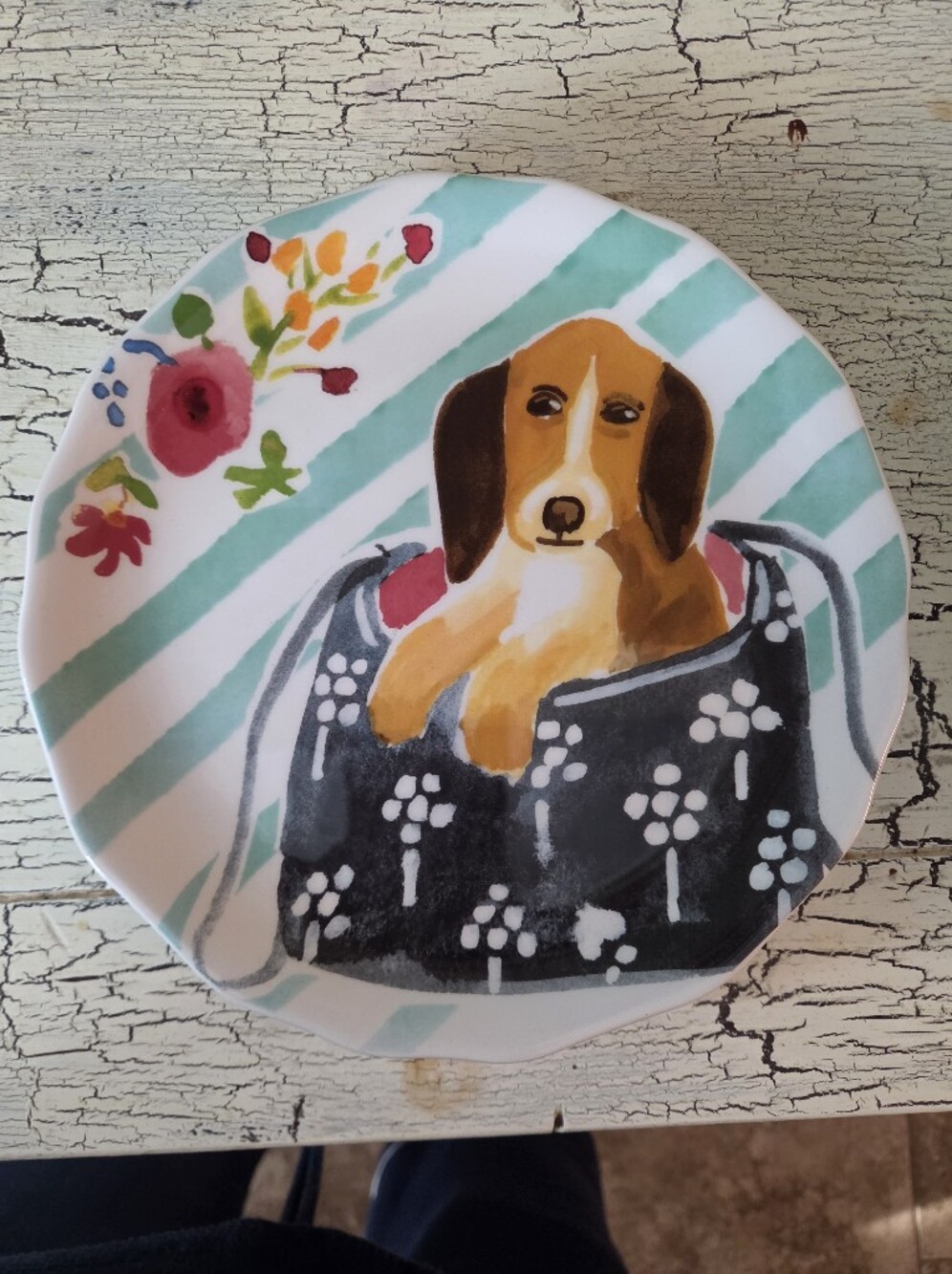 Pier 1 Pups In Purses Plates - Picture 5 of 6
